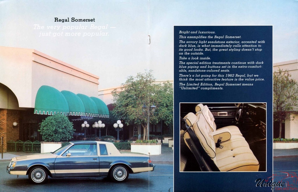 1982 Buick Limited Edition Borchure Page 1